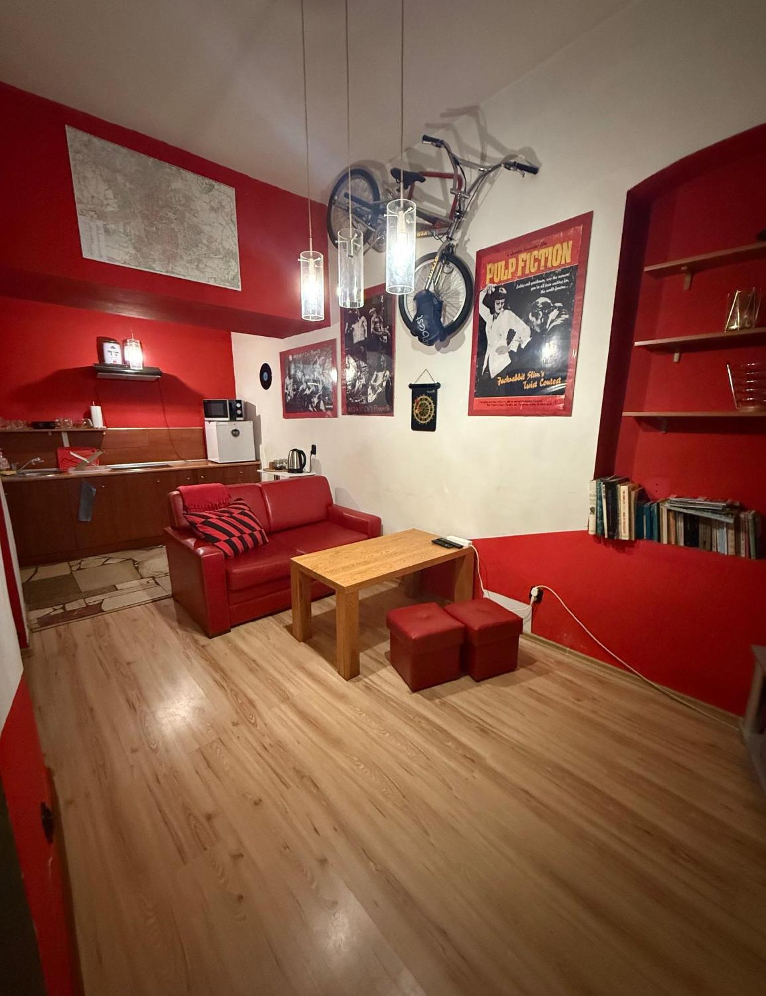 Studio Red And White Appartement Łódź Buitenkant foto