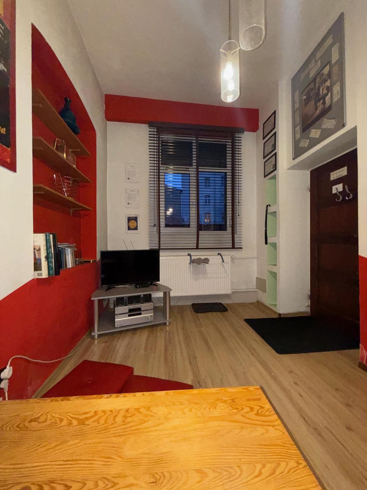 Studio Red And White Appartement Łódź Buitenkant foto